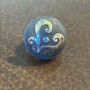 Silver Brighton ring Sz 7 Vintage